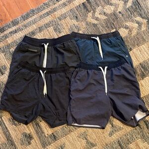 Assorted Vuori Active Shorts